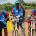 COTE D’IVOIRE HEALTH WORKERS BIKE TO COMBAT MALARIA IN VILLAGES