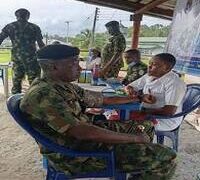 1,000 BENEFIT FROM NAVY MEDICAL OUTREACH IN BAYELSA