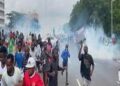 HUNGER PROTEST: LARGE EXPOSURE TO TEAR GAS MAY CAUSE BLINDNESS, OPHTHALMOLOGISTS WARN.