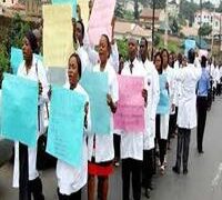 LAGOS HEALTH WORKERS BEGIN THREE-DAY WARNING STRIKE WEDNESDAY.