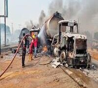 FUEL TANKER EXPODES IN NIGER STATE