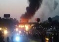 SIX DEAD, FOURTEEN CARS BURNT FOLLOWING AN EXPLOSION AT KARU BRIDGE IN THE NATION’S CAPITAL-FCT POLICE
