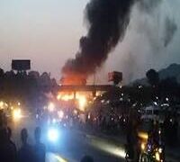 SIX DEAD, FOURTEEN CARS BURNT FOLLOWING AN EXPLOSION AT KARU BRIDGE IN THE NATION’S CAPITAL-FCT POLICE