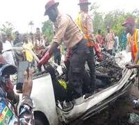 FATHER, THREE CHILDREN, MAID KILLED IN OSUN STATE ROAD CRASH.