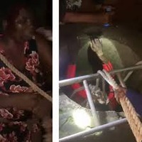 LAGOS STATE WOMAN HOSPITALISED AFTER FALLING INTO A 60-FOOT WELL.