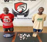TWO NIGERIANS ARRESTED IN LIBYA FOR DRUG TRAFFICKING.