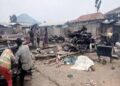 2 CHILDREN DIE AS NIGHT FIRE RAZES MAKESHIFT ESTATE IN RIVERS STATE.
