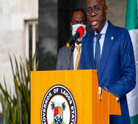 LAGOS GOVERNOR URGES FAMILIES TO NURTURE TOLERANCE AT HOME.