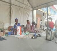 PATIENT’S RELATIVES TURN HOSPITAL CORRIDORS TO BEDS AMID POOR HEALTH SYSTEM.