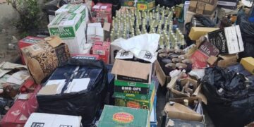 NAFDAC SEIZE ₦350M WORTH OF ADULTERATED ALCOHOL IN LAGOS STATE.