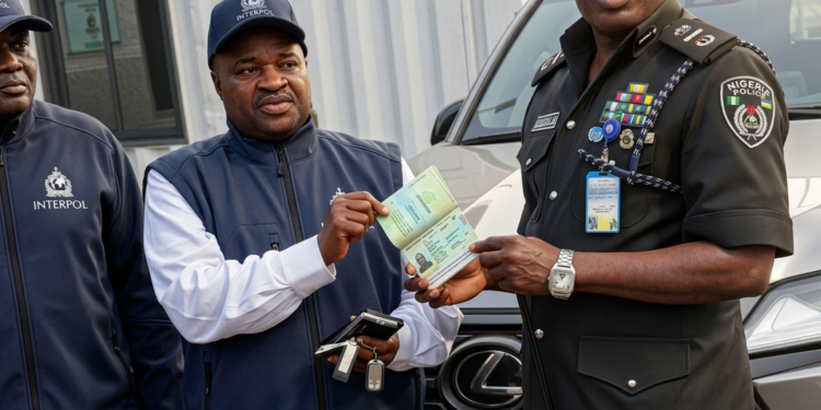 INTERPOL ARRESTS WANTED LAGOS BUSINESSMAN IN BENIN REPUBLIC, EXTRADITES TO NIGERIA.