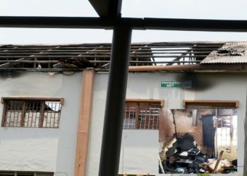 MIDNIGHT FIRE RAZES THERAPY BUILDING AT YABA NEURO-PSYCHIATRIC HOSPITAL.