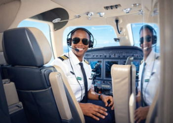 CUSTOMS’ FIRST FEMALE PILOT GETS US COMMERCIAL LICENCE.