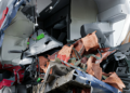 TRAGIC: LUXURIOUS NIGHT BUS FROM LAGOS TO ENUGU CRASHES, KILLS DRIVER, CONDUCTOR AND TWO PASSENGERS