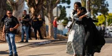 THREE KILLED IN SAN DIEGO MOSQUE SHOOTING.