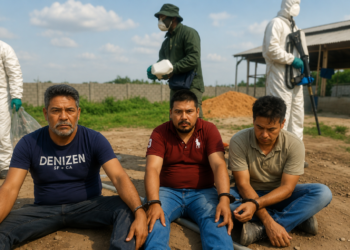 NDLEA UNCOVERS ₦480BN METH LAB, ARRESTS THREE MEXICIANS, SEVEN OTHERS.