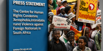 UNIVERSITY OF PRETORIA HUMAN RIGHTS CENTRE CONDEMNS RISING XENOPHOBIC ATTACKS IN SOUTH AFRICA.
