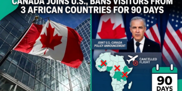 CANADA JOINS US, BANS VISITORS FROM 3 AFRICAN COUNTRIES FOR 90 DAYS