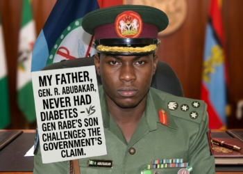 GENERAL RABE WAS NOT DIABETIC, SON DISPUTES GOVT’S CLAIM.