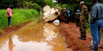 TREACHEROUS ROAD CONDITIONS OBSTRUCT UN AID DELIVERY IN SOUTH SUDAN.