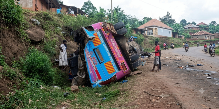 20 CHILDREN KILLED IN BUS CRASH IN UGANDA