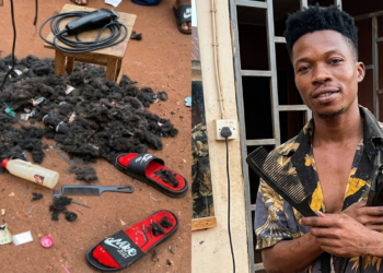 POLICE ARREST BARBER OVER ALLEGED RITUAL HAIR