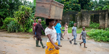 MARRIED WOMAN PARADED OVER ALLEGED CHEATING